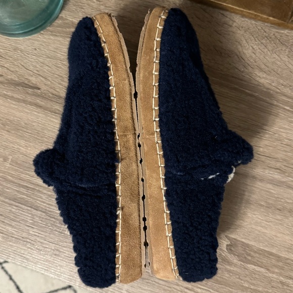 LL Bean Women’s Cozy Slipper Slides Womens Medium Size 9 Fleece Slippers - Picture 4 of 9